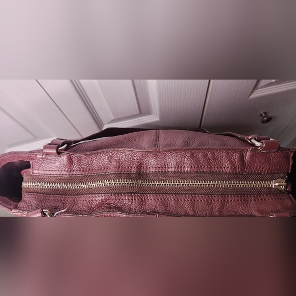 Coach Sienna Park Carrie Brown Shoulder bag Pebbled Leather 2013 Purse Hobo - Picture 12 of 15